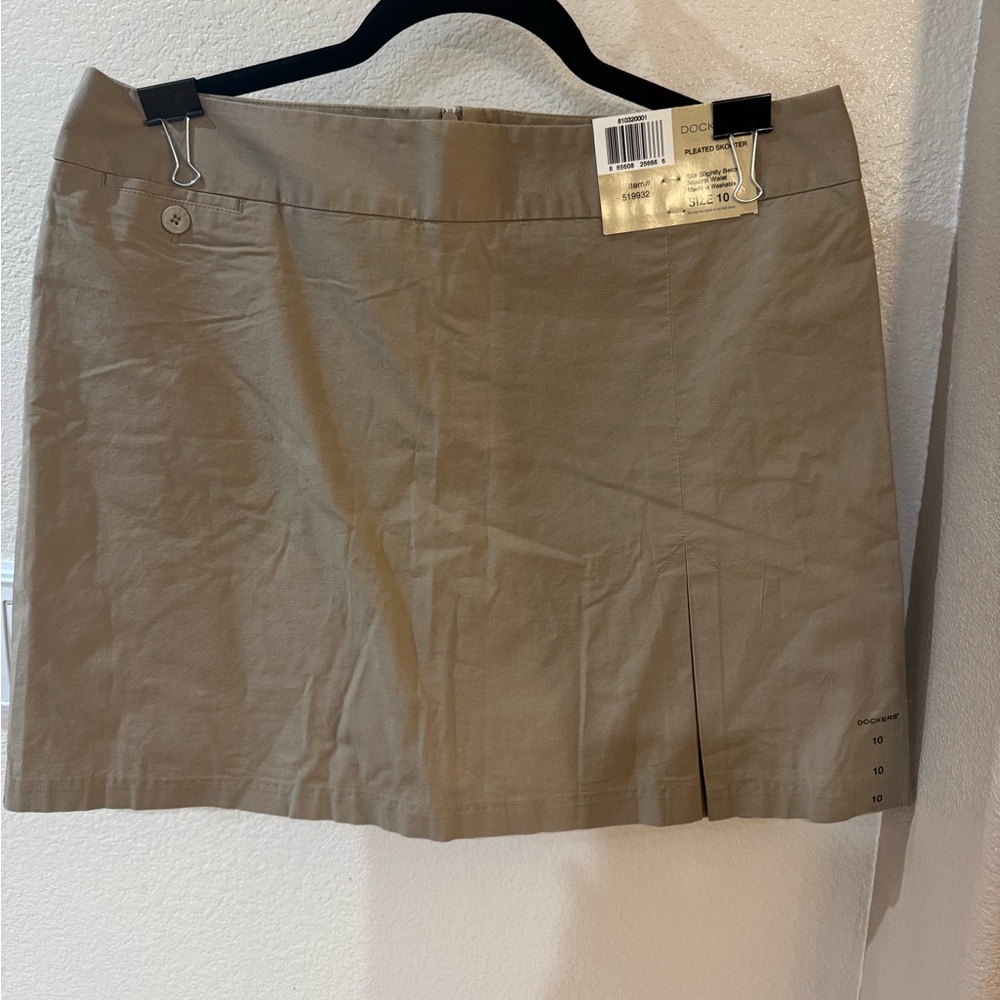 Dockers Pleated Skooter (skirt)